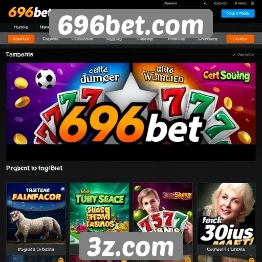 Variedade de jogos oferecidos no 696bet.com